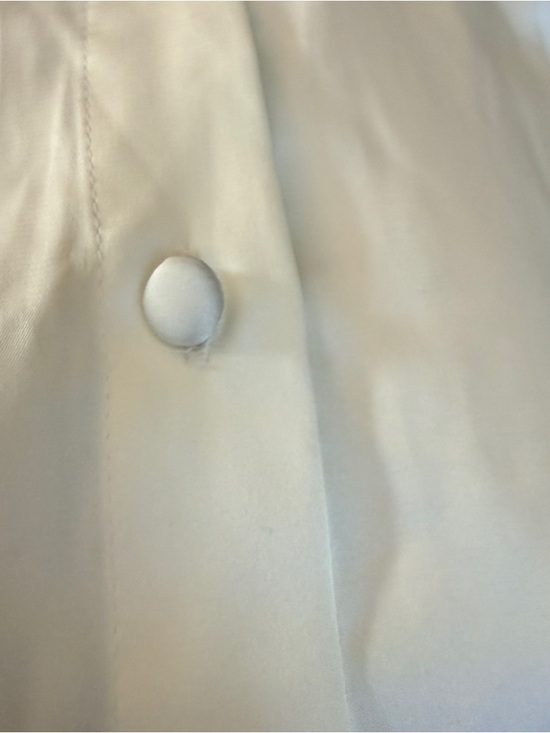 NWT lucyswhims x The Drop Ivory Button‑Up Blouse – Size L - Picture 8 of 14